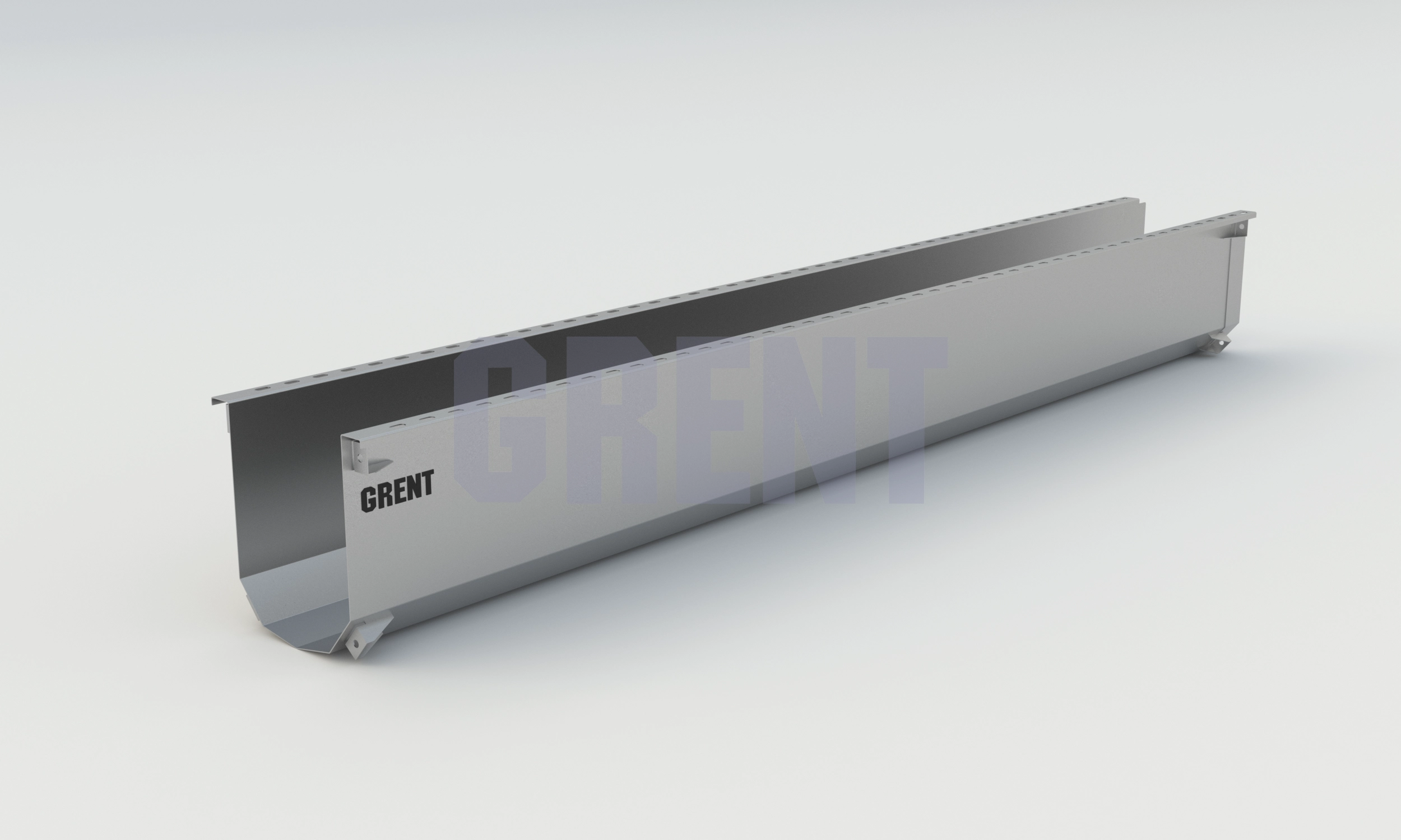 Лоток водоотводный мостовой GRENT MosT подвесной 350 рядовой