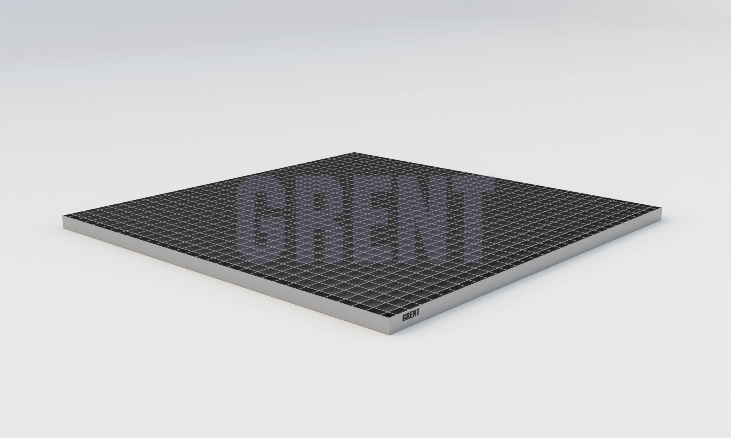Сварной настил из нержавеющей стали GRENT 33х33 1000х1000