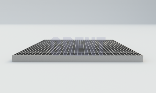 Прессованный настил из нержавеющей стали GRENT 33х11 390х590