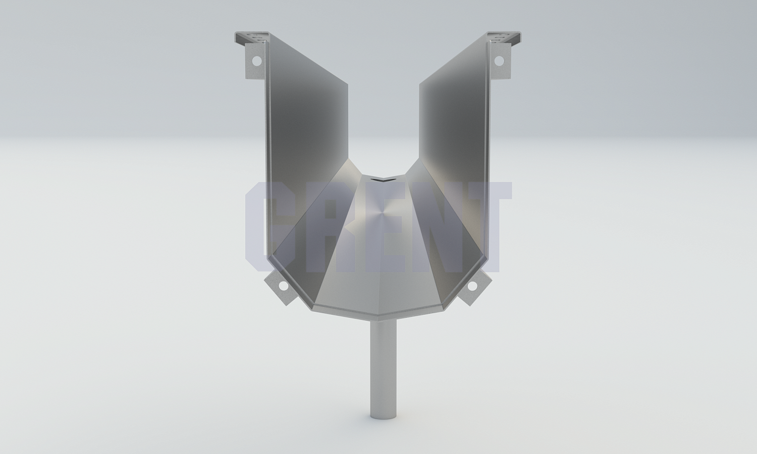 Лоток водоотводный мостовой GRENT MosT подвесной 150 выпускной