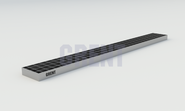 Решетка ячеистая из нержавеющей стали GRENT S 80