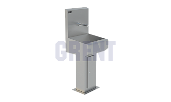 Умывальник 1-секционный на стойке GRENT-S-01