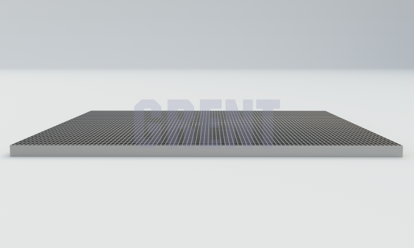 Прессованный настил из нержавеющей стали GRENT 33х11 1000х1000